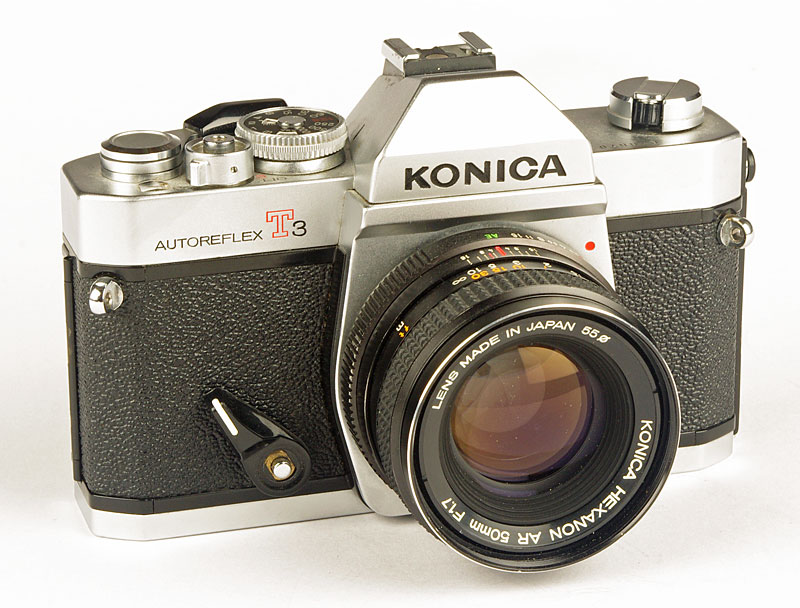 Page du Konica Autoreflex T3